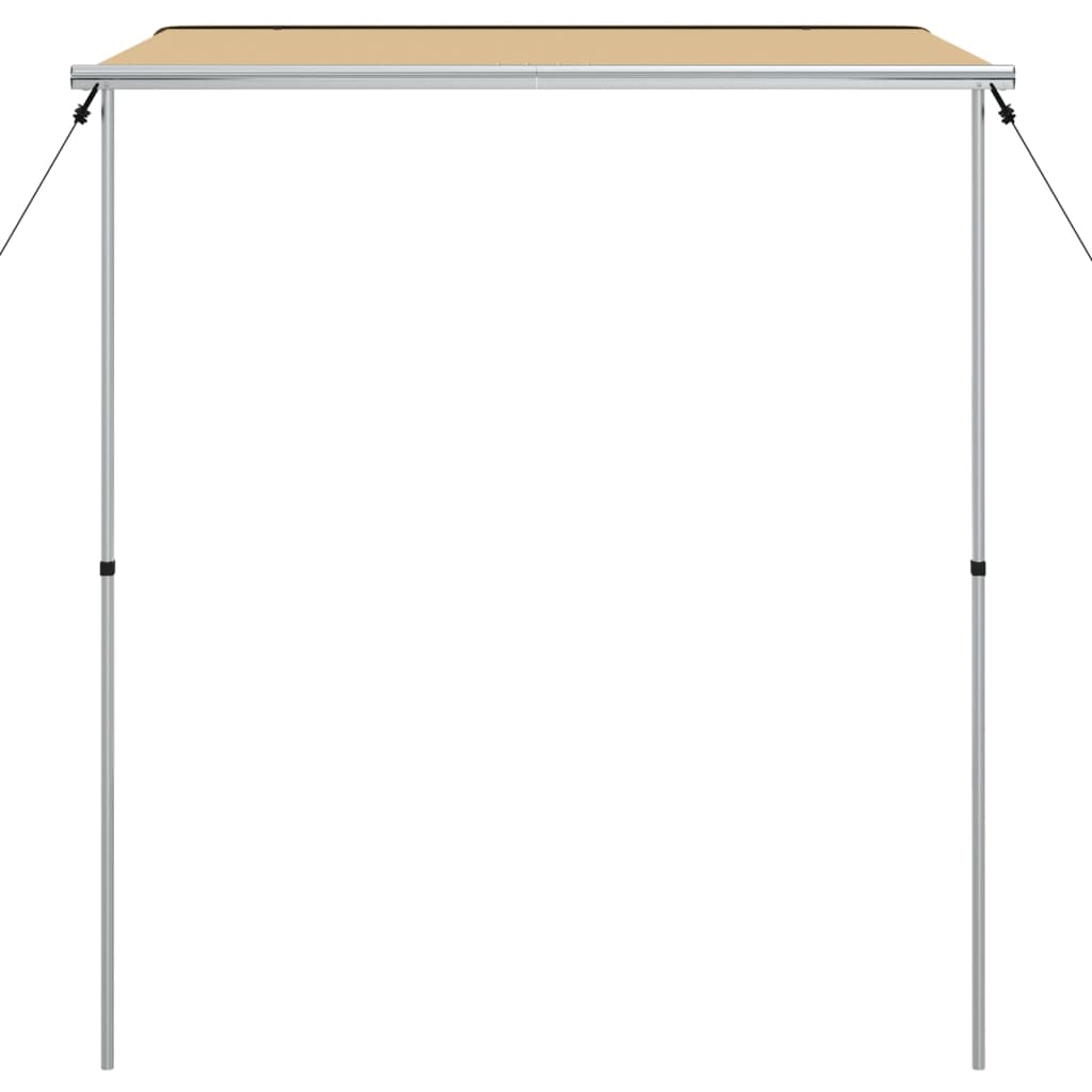 Wohnwagen-Markise 2x2x2,15 m Beige