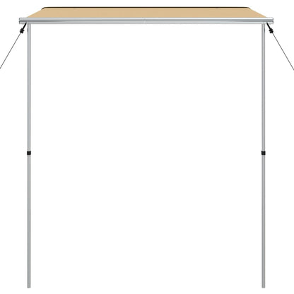 Wohnwagen-Markise 2x2x2,15 m Beige