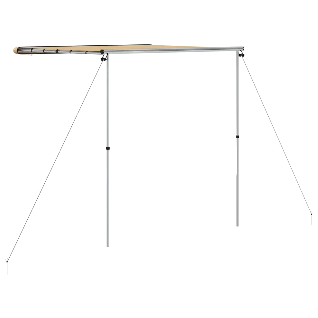 Wohnwagen-Markise 2,4x2x2,15 m Beige