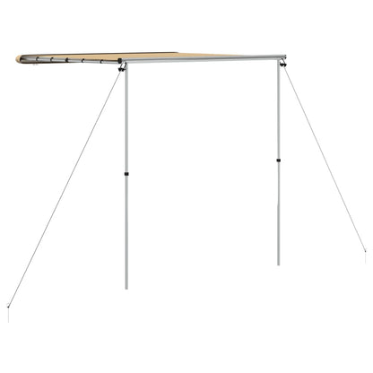 Wohnwagen-Markise 2,4x2x2,15 m Beige