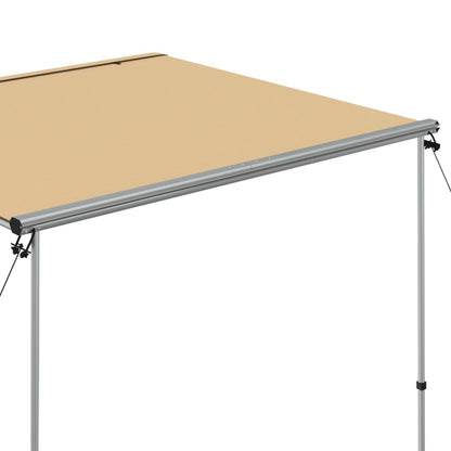Wohnwagen-Markise 2,4x2x2,15 m Beige