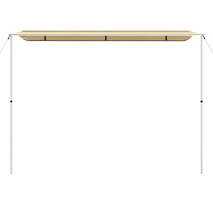Wohnwagen-Markise 2,4x2,5x2,15 m Beige