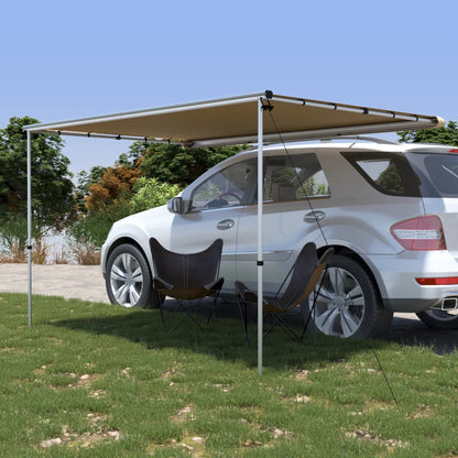 Wohnwagen-Markise 3x2x2,15 m Beige