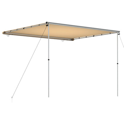 Wohnwagen-Markise 3x2,5x2,15 m Beige