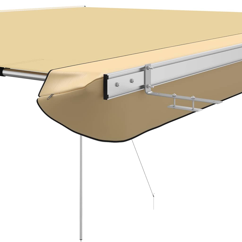 Wohnwagen-Markise 4x2x2,15 m Beige