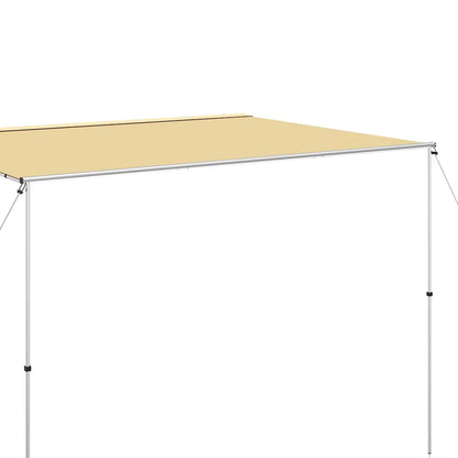 Wohnwagen-Markise 4x2x2,15 m Beige