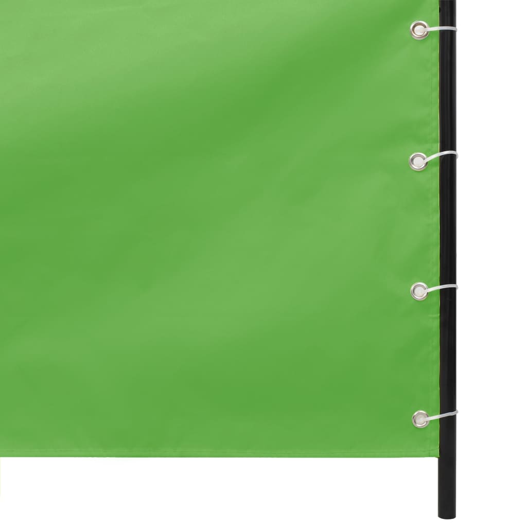 Balkon-Sichtschutz Hellgrün 140x240 cm Oxford-Gewebe