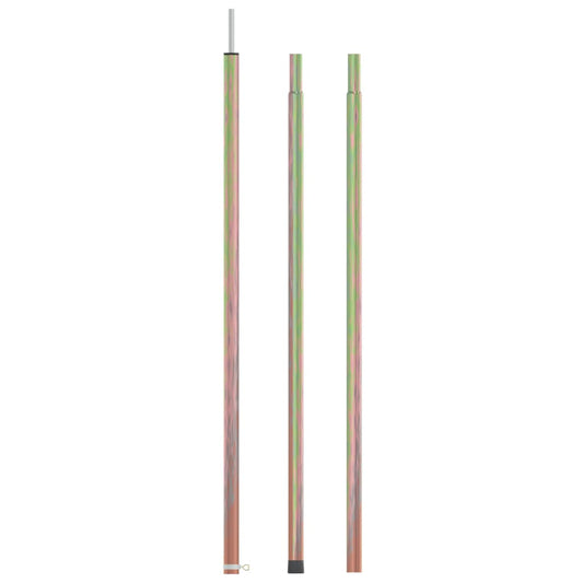 Telescopic tent pole with 170-255 cm length Galvanized steel