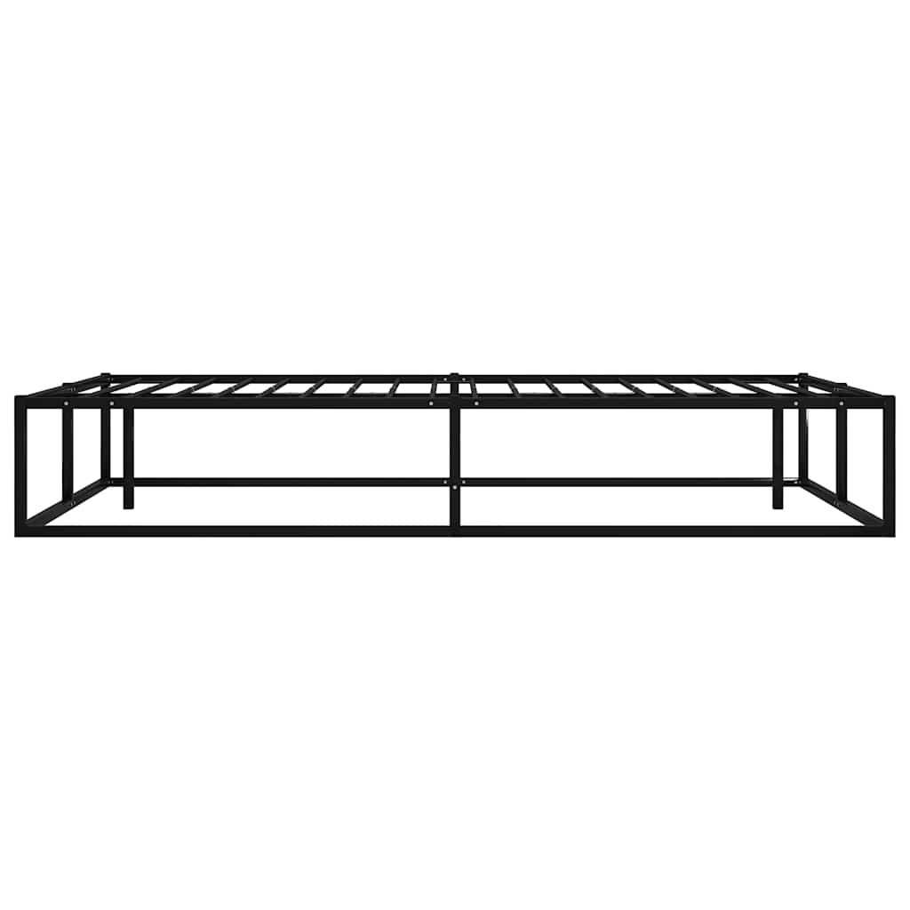 Bettgestell Schwarz Metall 120x200 cm