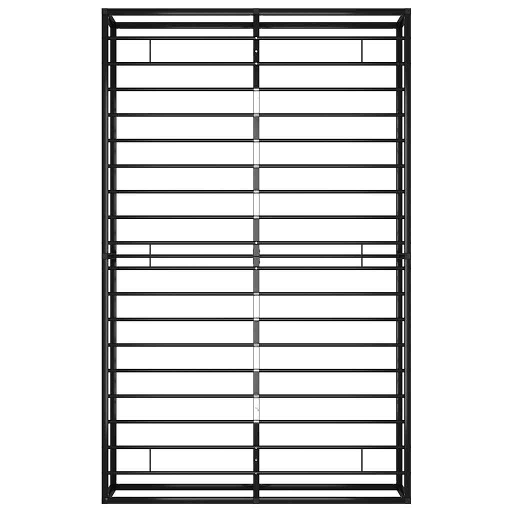 Bettgestell Schwarz Metall 120x200 cm