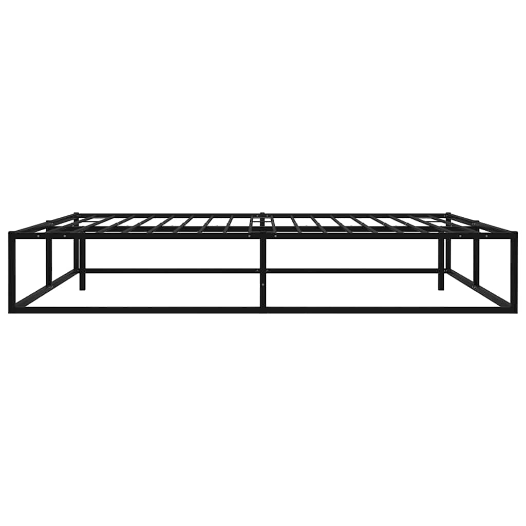 Bettgestell Schwarz Metall 140x200 cm