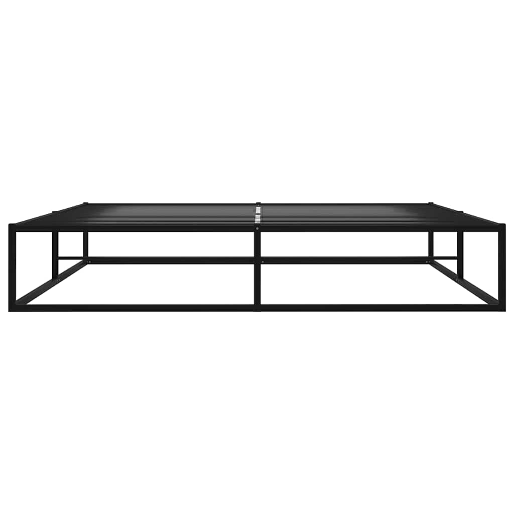 Bettgestell Schwarz Metall 180x200 cm