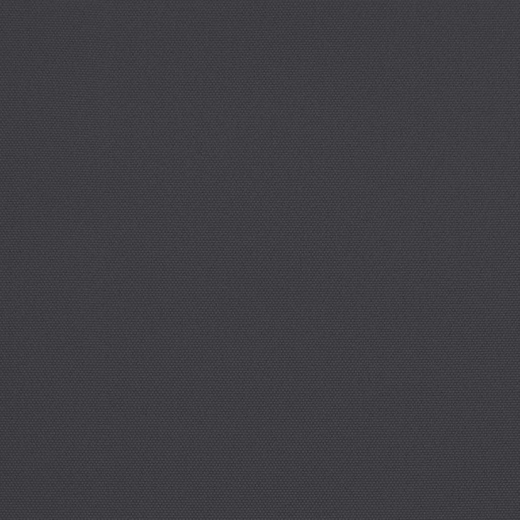 Ampelschirm mit LED-Beleuchtung Stahl-Mast Schwarz 350 cm