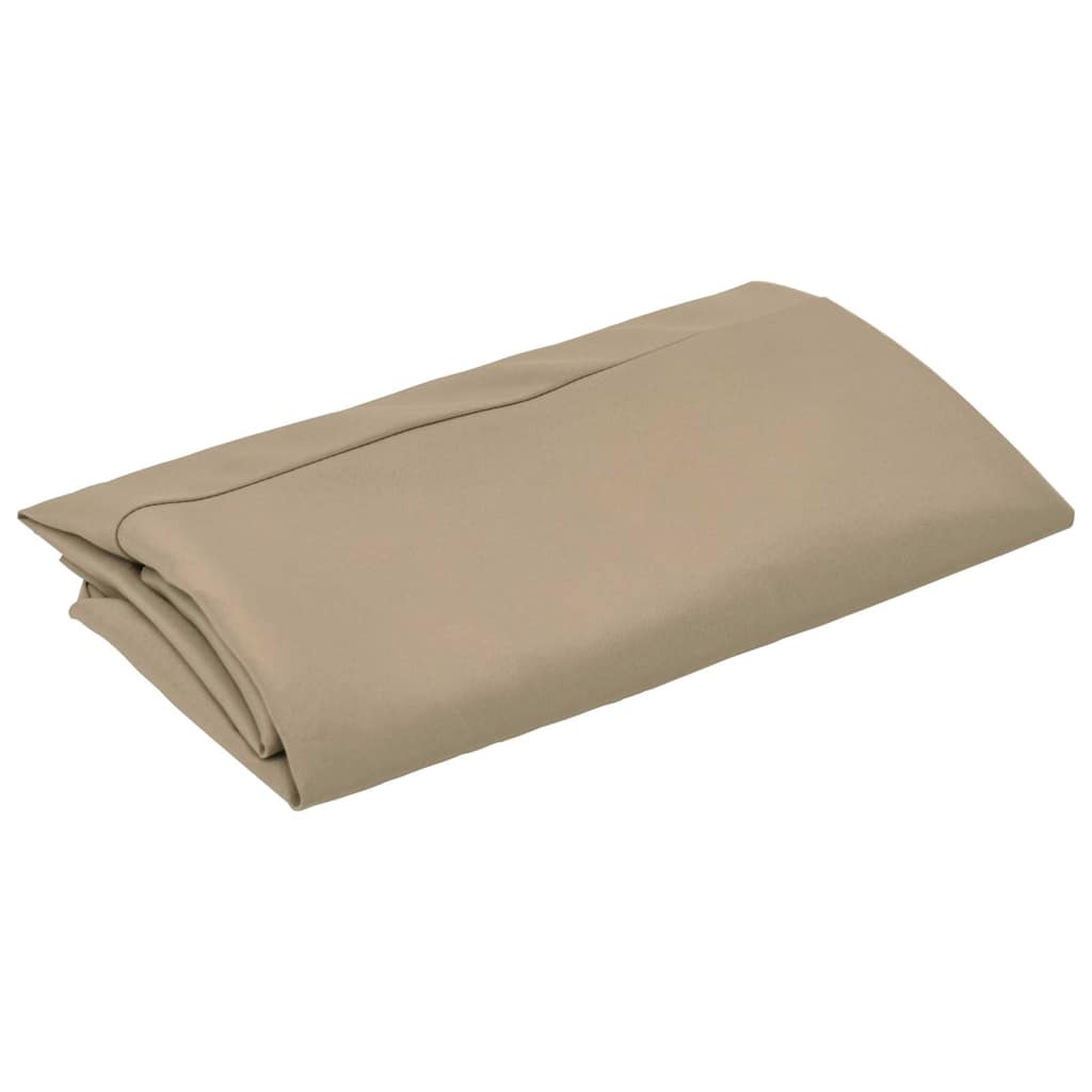 Ersatzbezug für Sonnenschirm Taupe 300 cm
