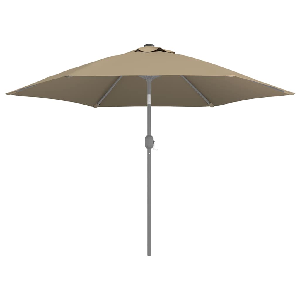 Ersatzbezug für Sonnenschirm Taupe 300 cm