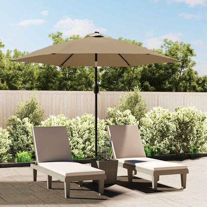 Ersatzbezug für Sonnenschirm Taupe 300 cm