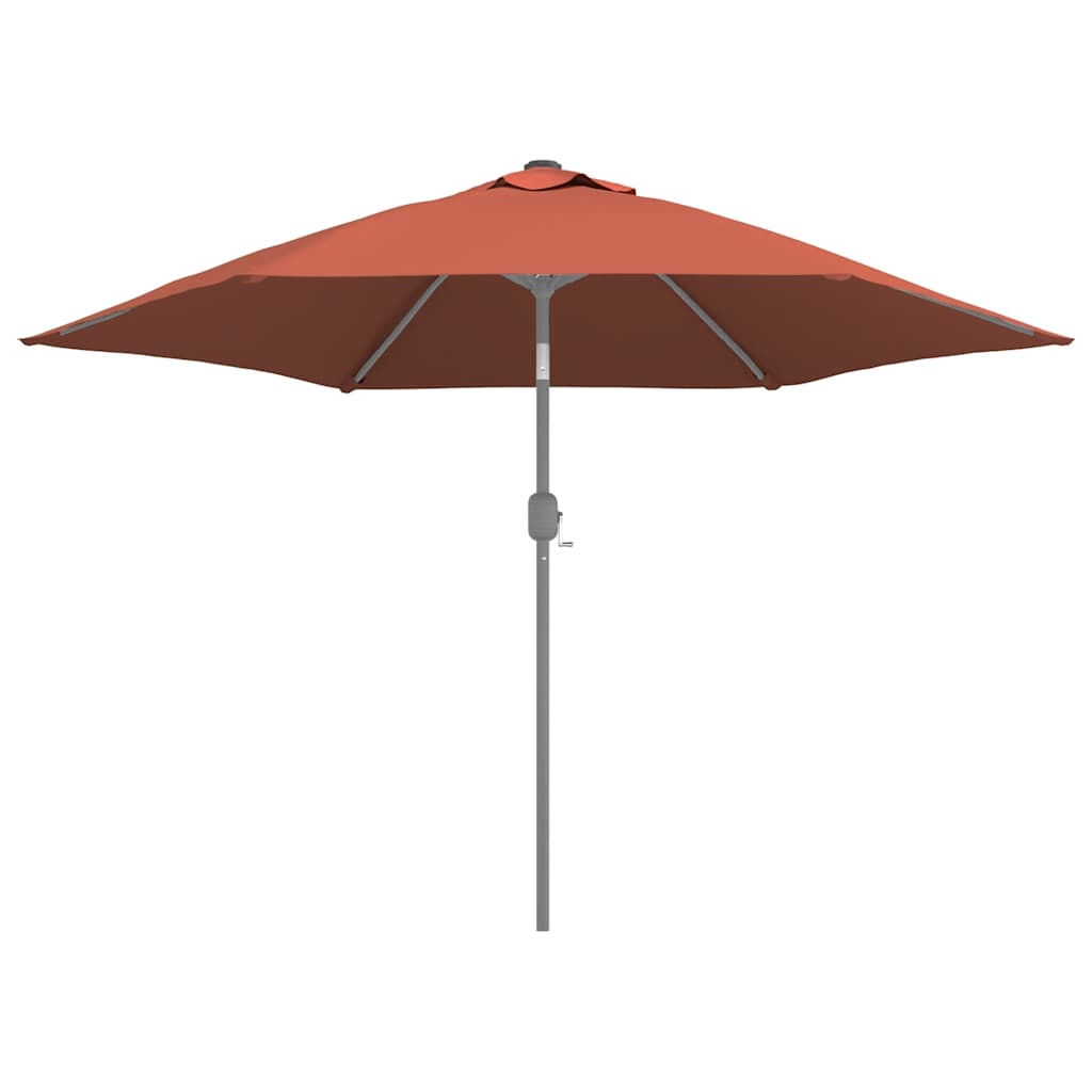 Ersatzbezug für Sonnenschirm Terracotta-Rot 300 cm