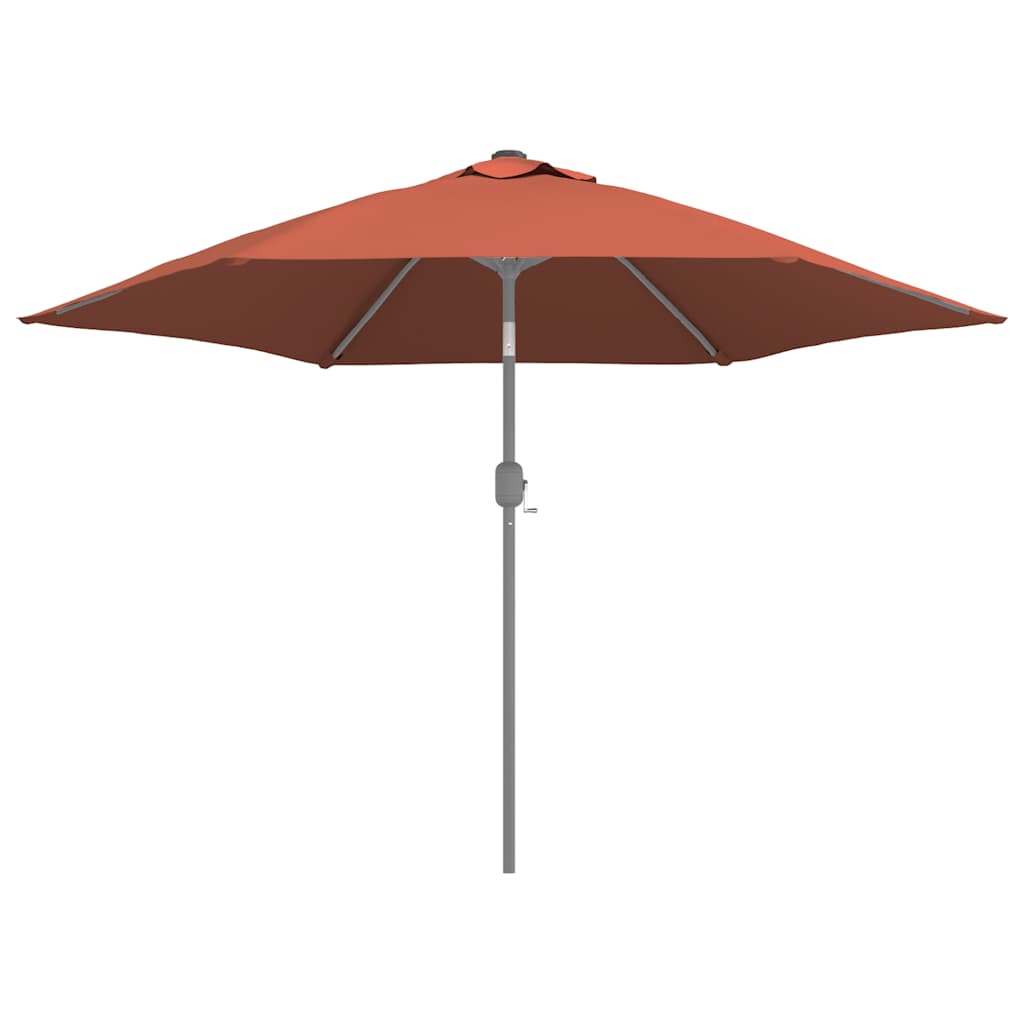 Ersatzbezug für Sonnenschirm Terracotta-Rot 300 cm
