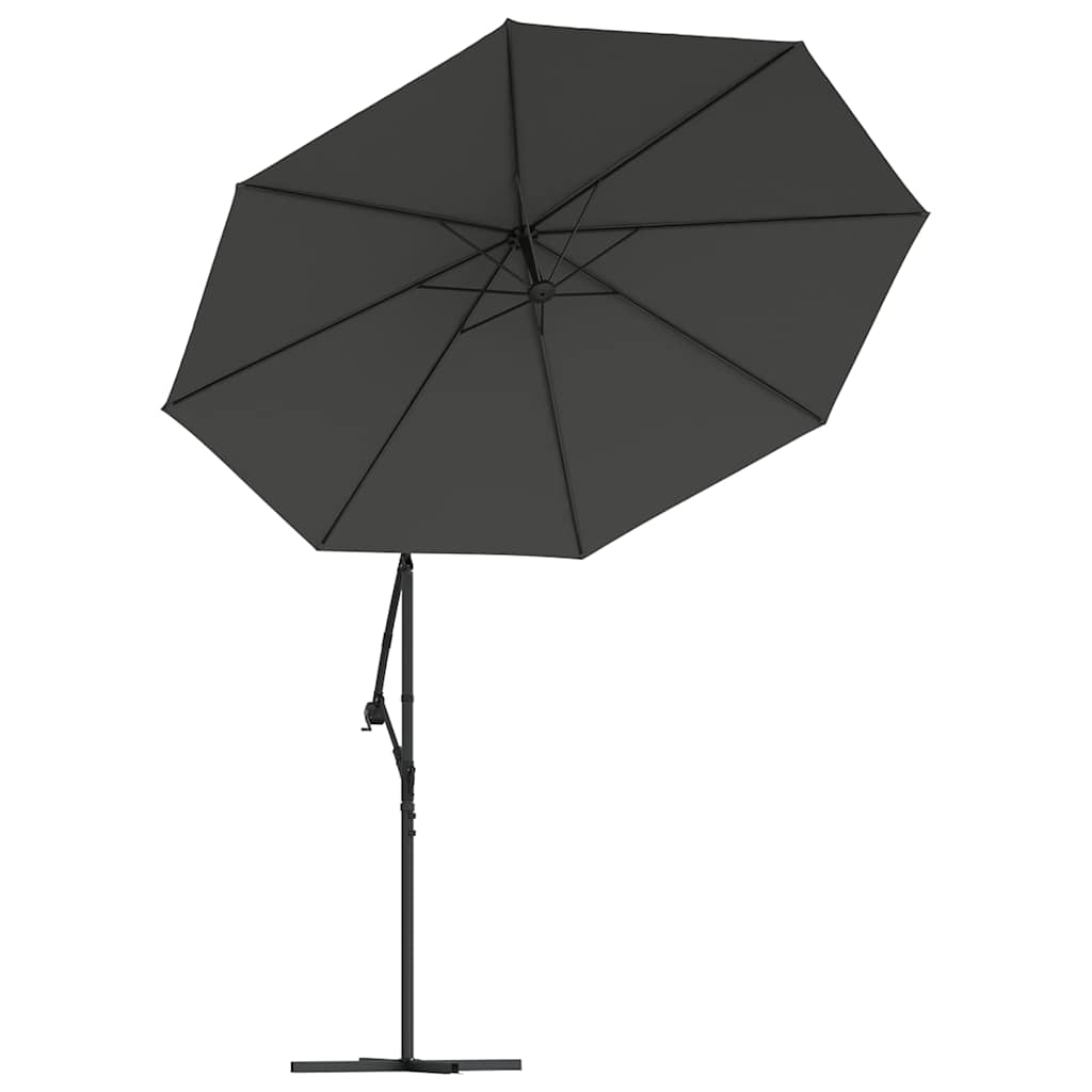 Ersatzbezug für Sonnenschirm Anthrazit 300 cm