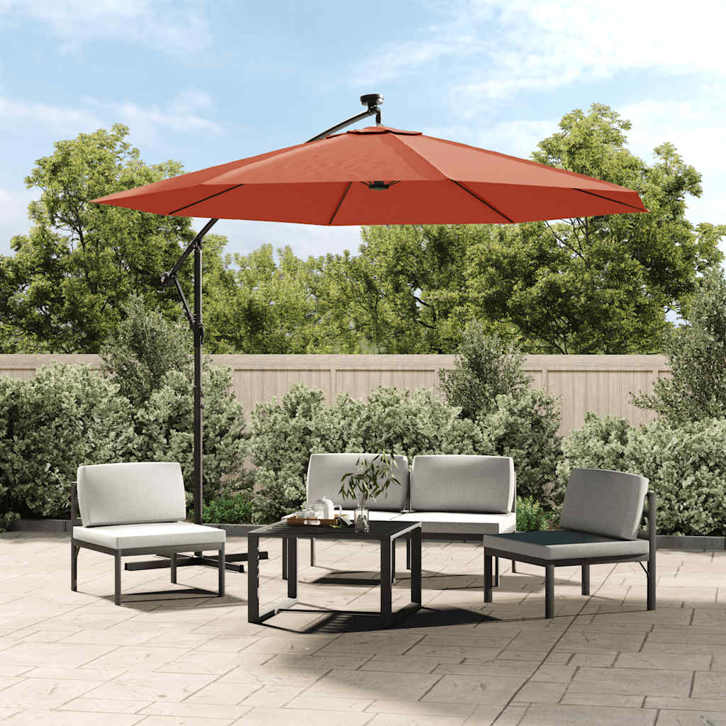 Ersatzbezug für Sonnenschirm Terrakotta 300 cm