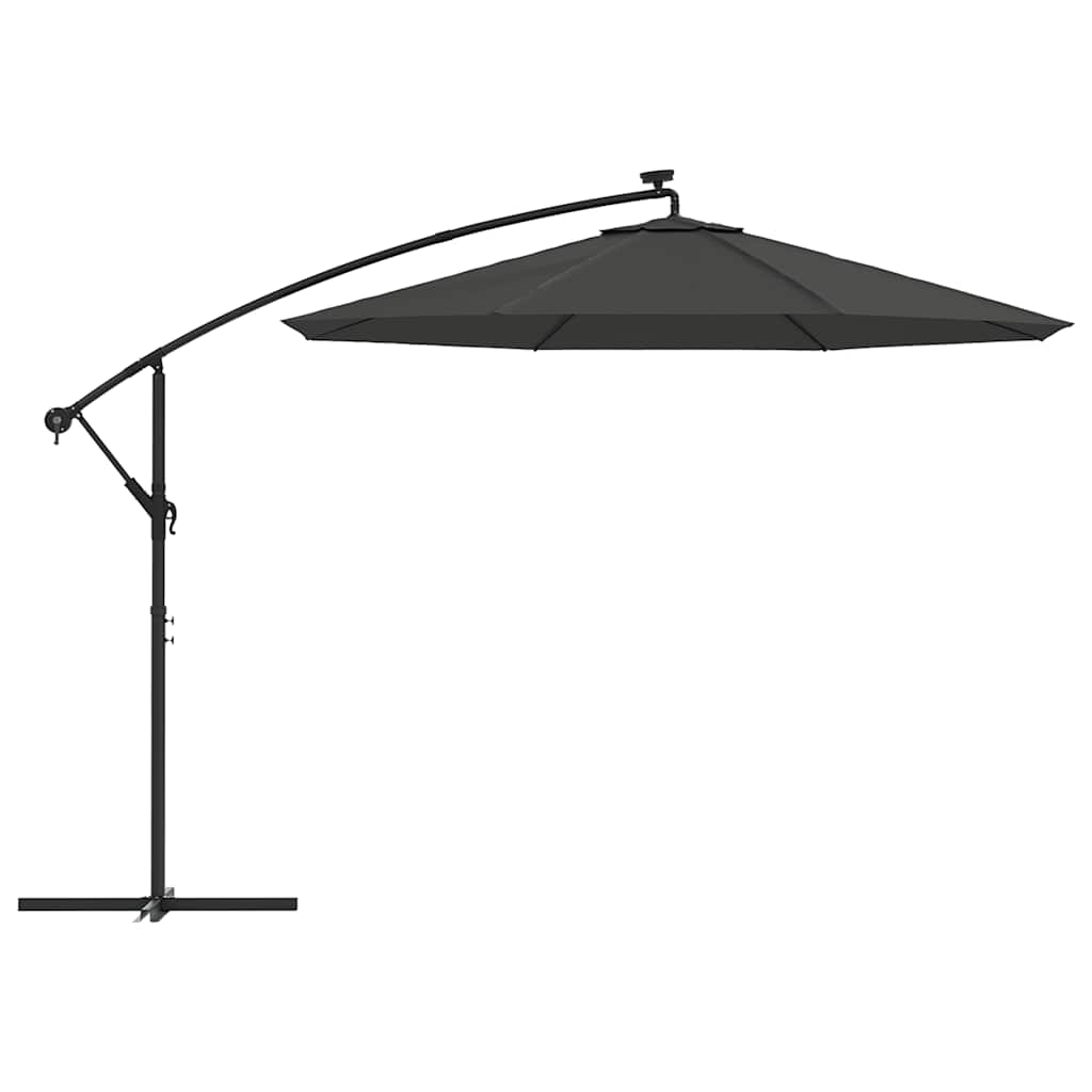 Ersatzbezug für Sonnenschirm Anthrazit 350 cm