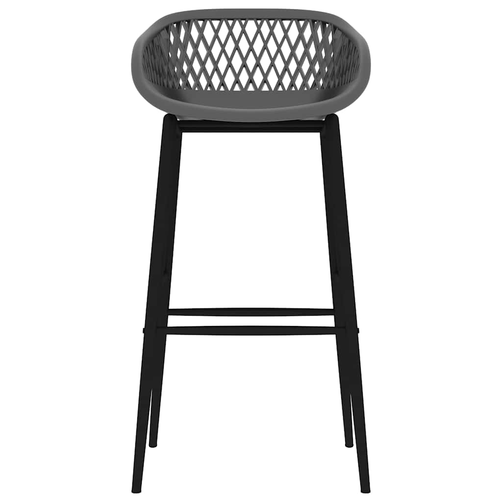 5-tlg. Bar-Set Weiß und Grau