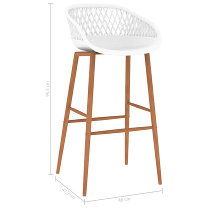 5-tlg. Bar-Set Weiß