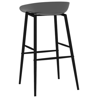 5-tlg. Bar-Set Weiß und Grau