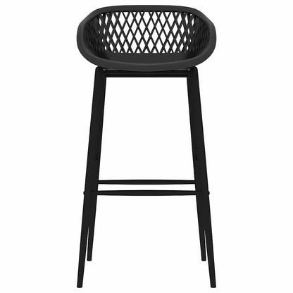 7-tlg. Bar-Set Weiß und Schwarz