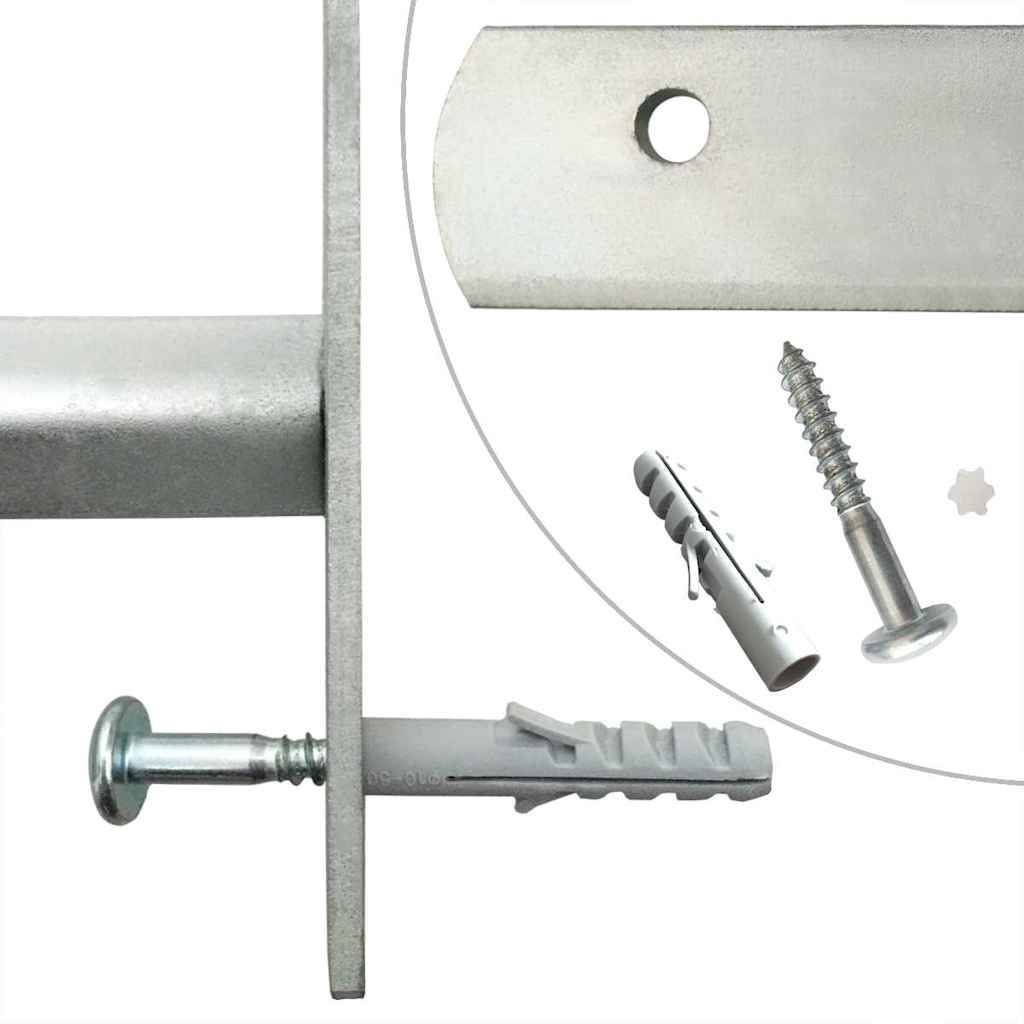 Fenstergitter Verstellbar für Fenster 2 Stk. 1000-1500 mm