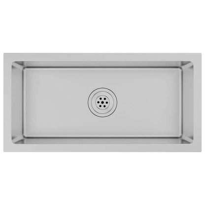Handgemachte Einbauspüle Edelstahl
