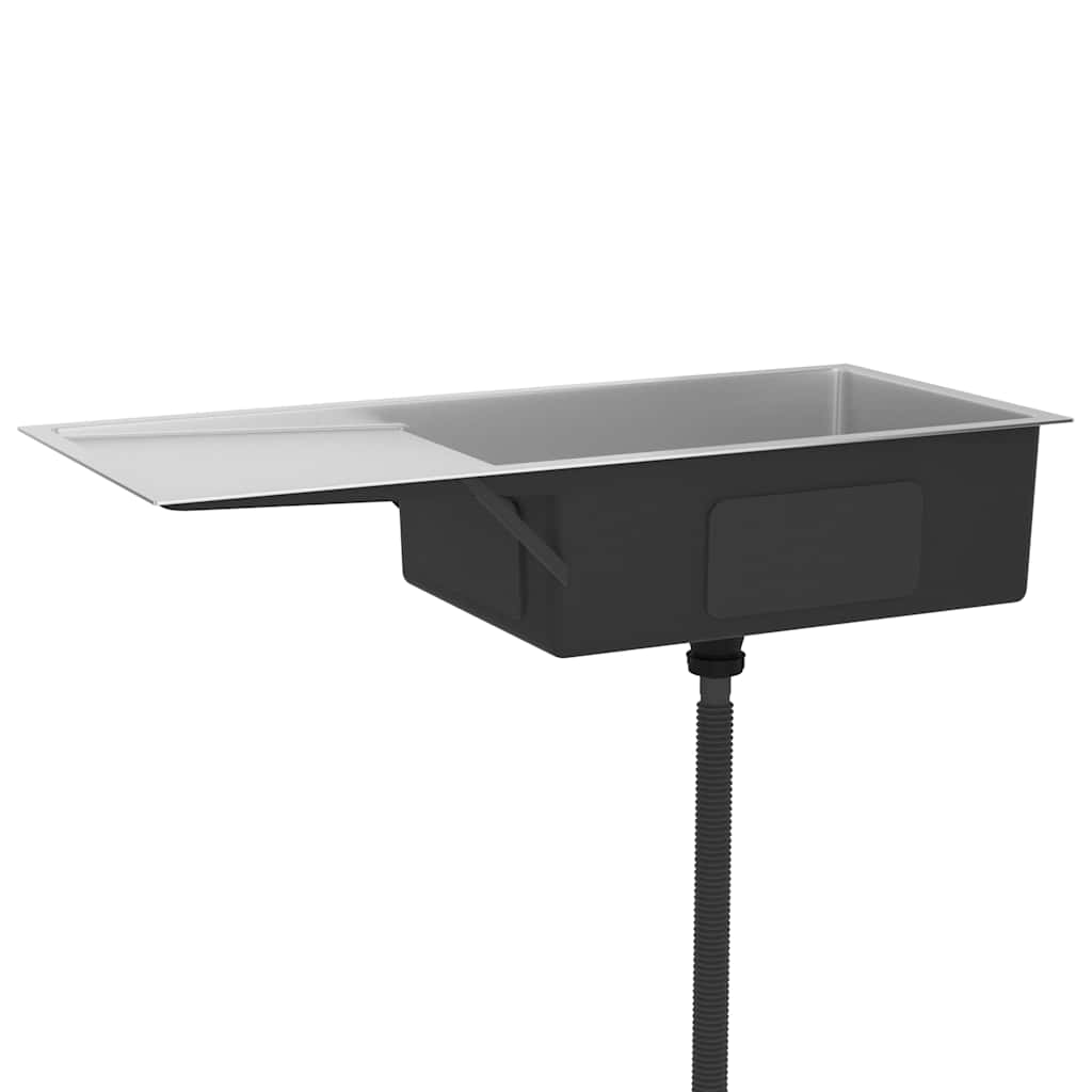 Handgemachte Einbauspüle Edelstahl
