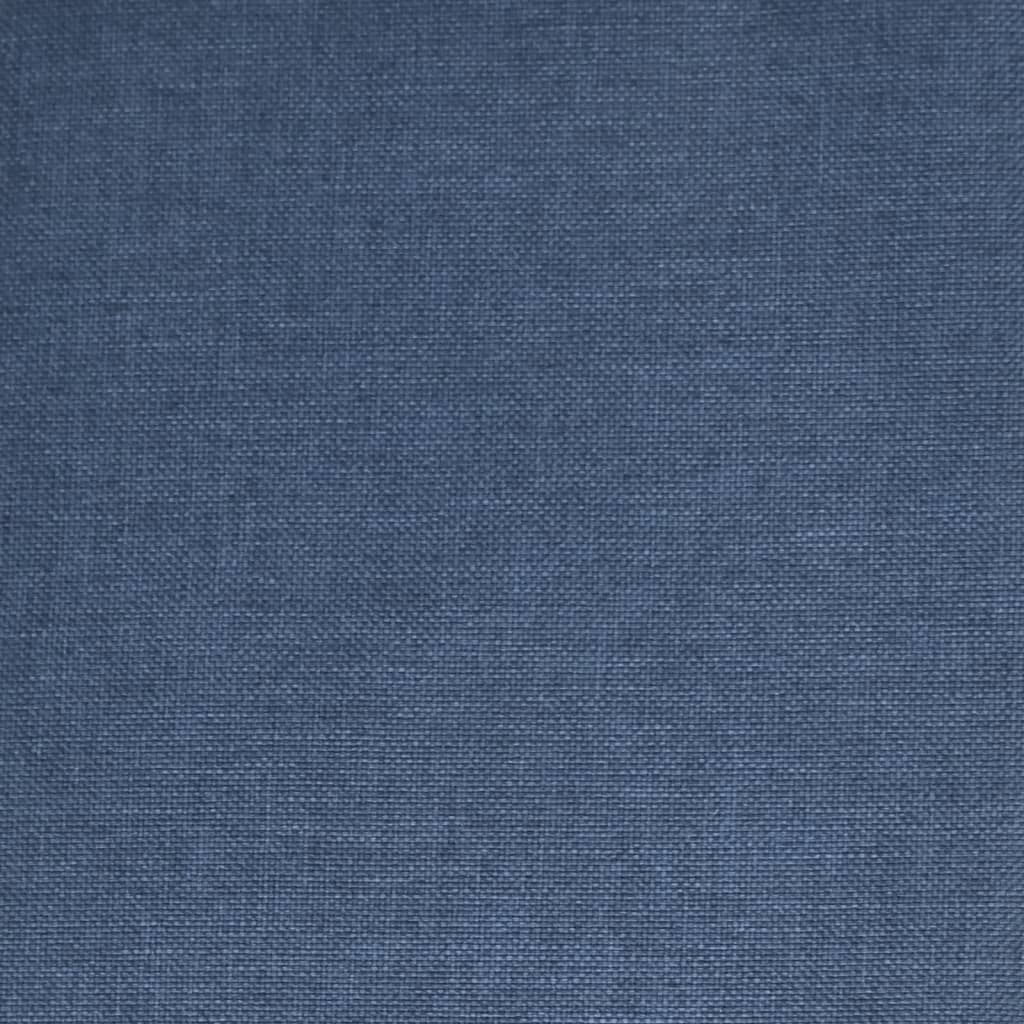 Esszimmerstühle 4 Stk. Blau Stoff