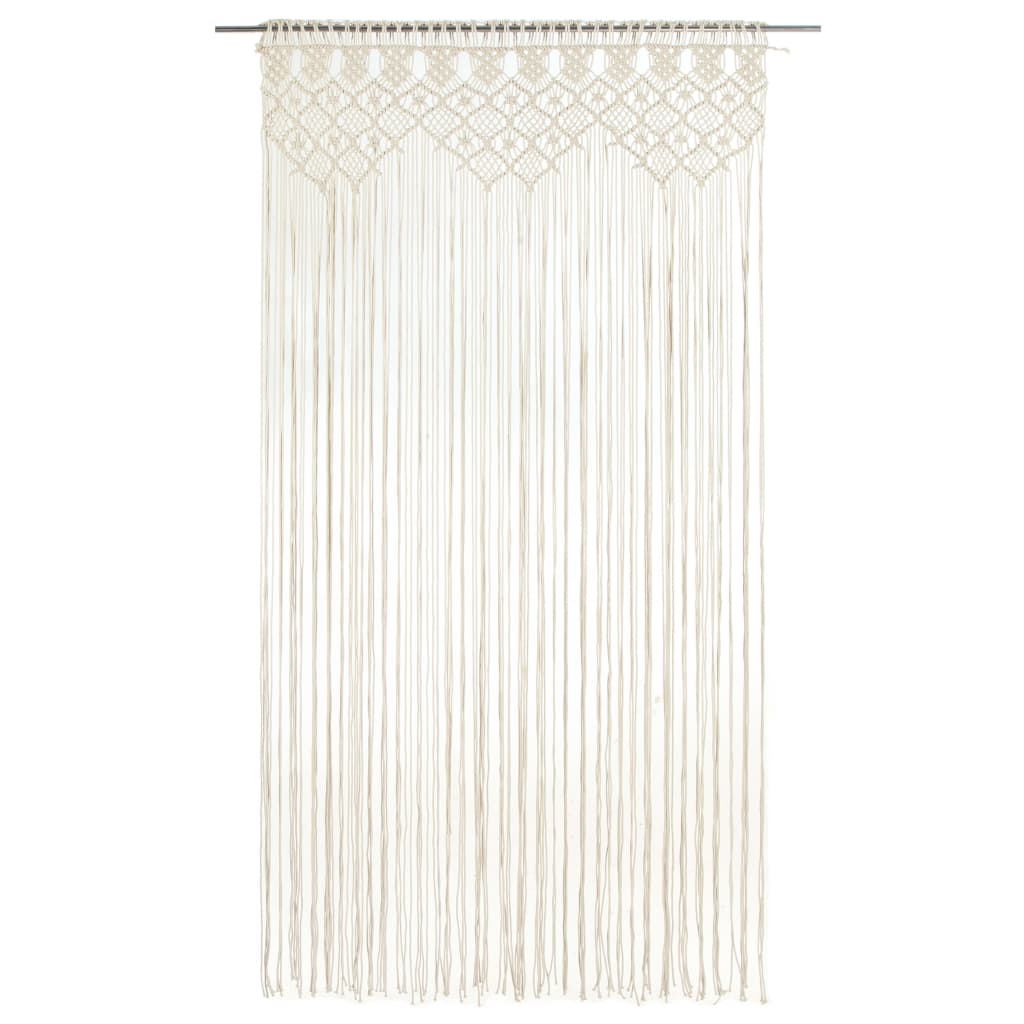 Makramee Vorhang 140x240 cm Baumwolle