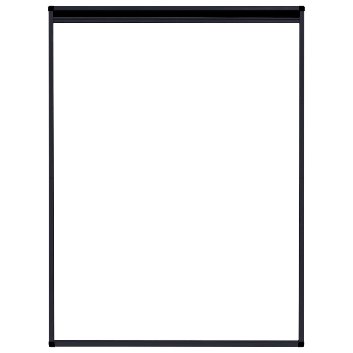 Insektenschutz-Plissee für Fenster Aluminium Anthrazit 60x80cm