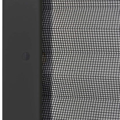 Insektenschutz-Plissee für Fenster Alu 80x120 cm mit Jalousie