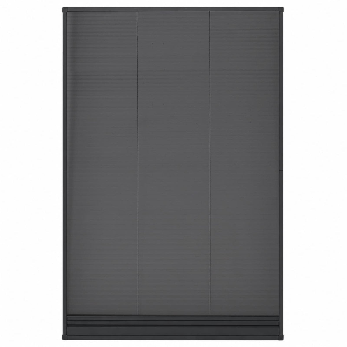Insektenschutz-Plissee für Fenster Alu 80x120 cm mit Jalousie