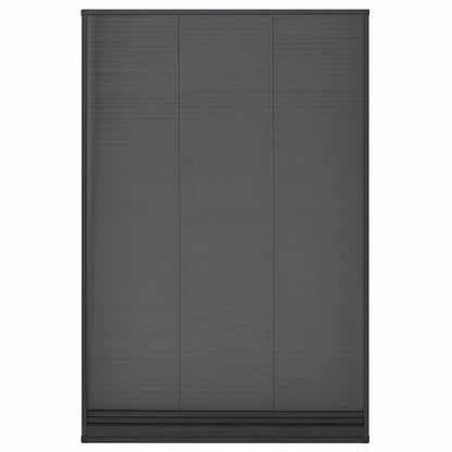 Insektenschutz-Plissee für Fenster Alu 80x120 cm mit Jalousie