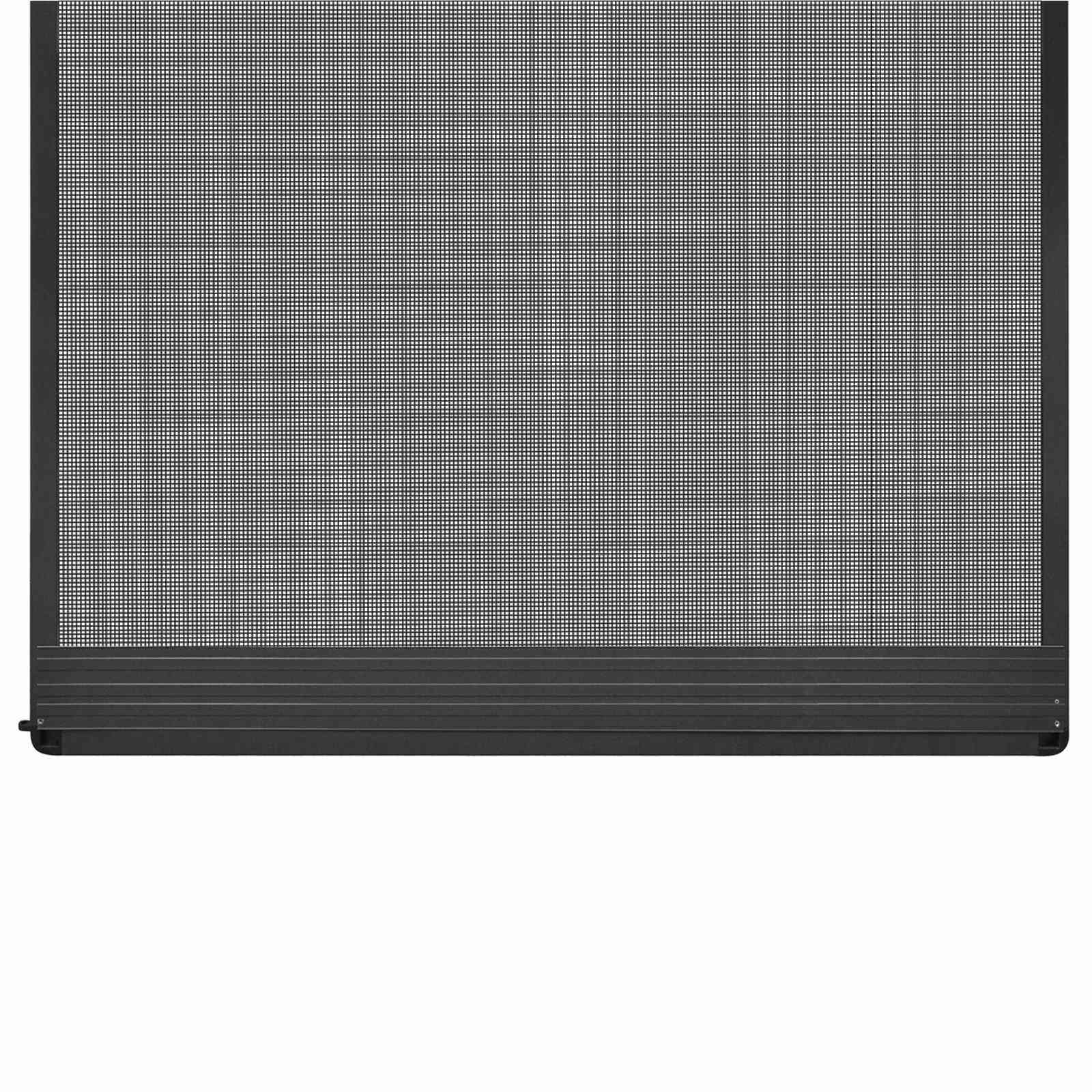 Schwenk-Insektenscreen Anthrazit und Schwarz 120 x 240 cm
