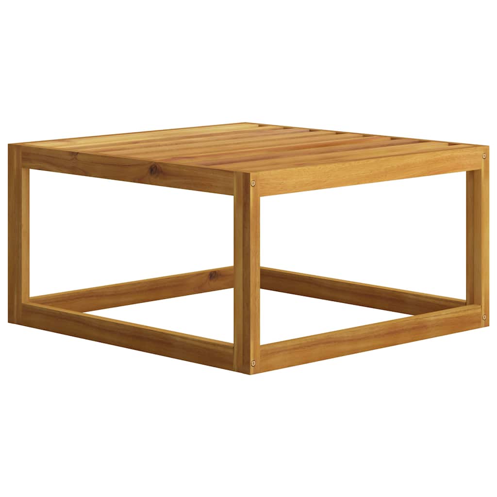 6-tlg. Garten-Lounge-Set mit Auflagen Massivholz Akazie