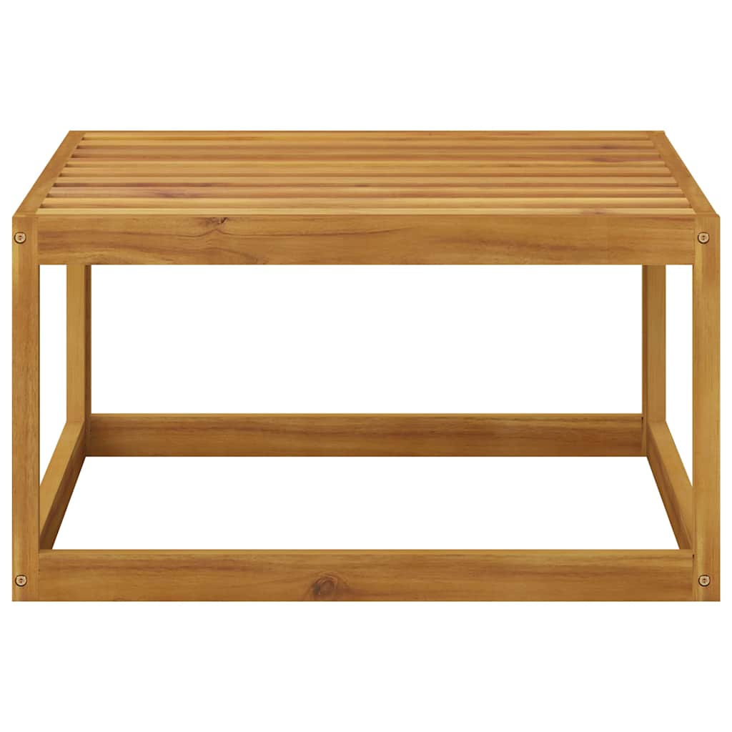 5-tlg. Garten-Lounge-Set mit Auflagen Massivholz Akazie