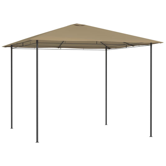 Pavillon 3x3x2,6 m Taupe 160 g/m²