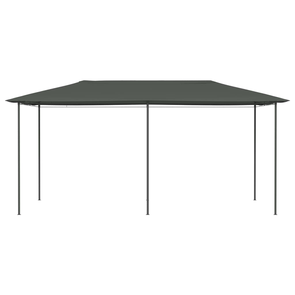 Tonnelle 3x6x2,6 m anthracite 160 g/m²