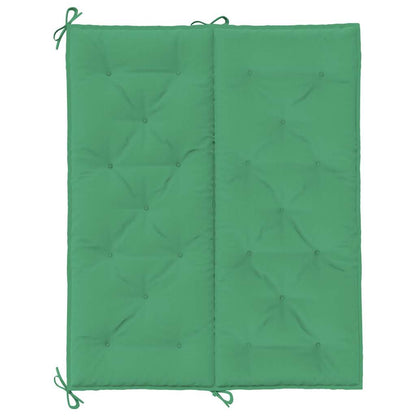 Gartenbank-Auflage Grün 120x(50+50)x7 cm Oxford-Gewebe