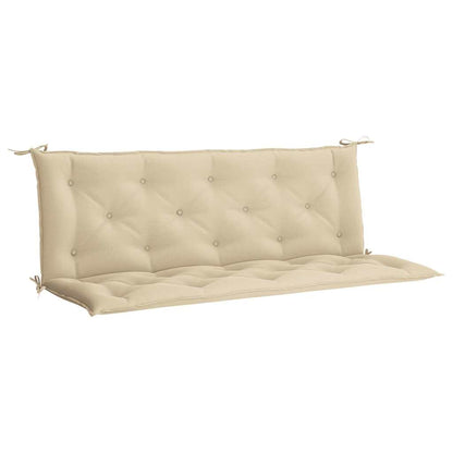 Gartenbank-Auflage Beige 150x(50+50)x7 cm Oxford-Gewebe