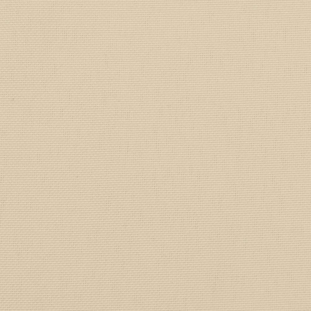 Gartenbank-Auflage Beige 150x(50+50)x7 cm Oxford-Gewebe