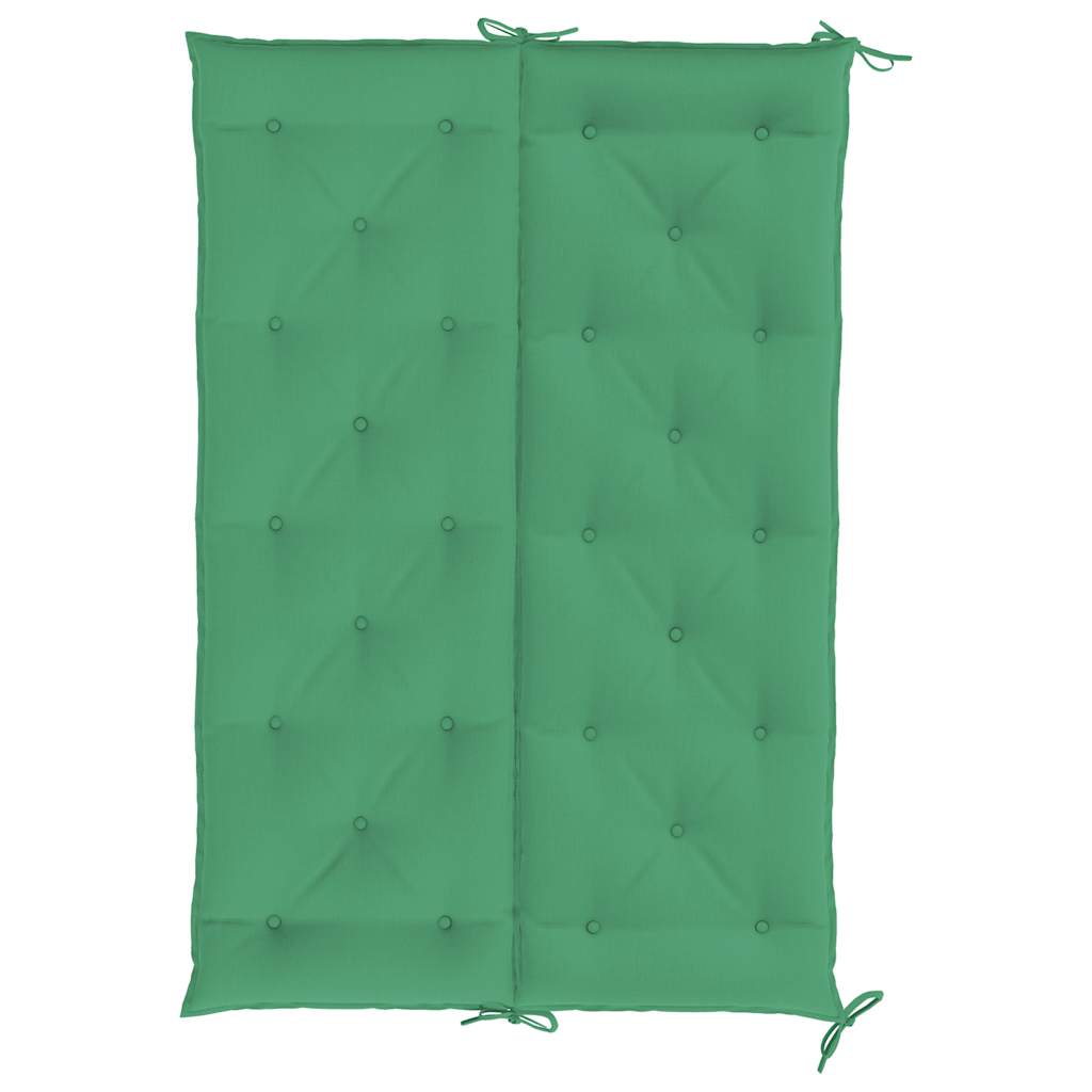 Gartenbank-Auflage Grün 150x(50+50)x7 cm Oxford-Gewebe