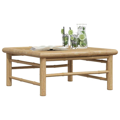 Gartentisch 65x65x30 cm Bambus