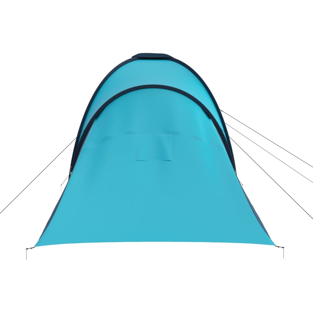 Campingzelt 6 Personen Blau und Hellblau