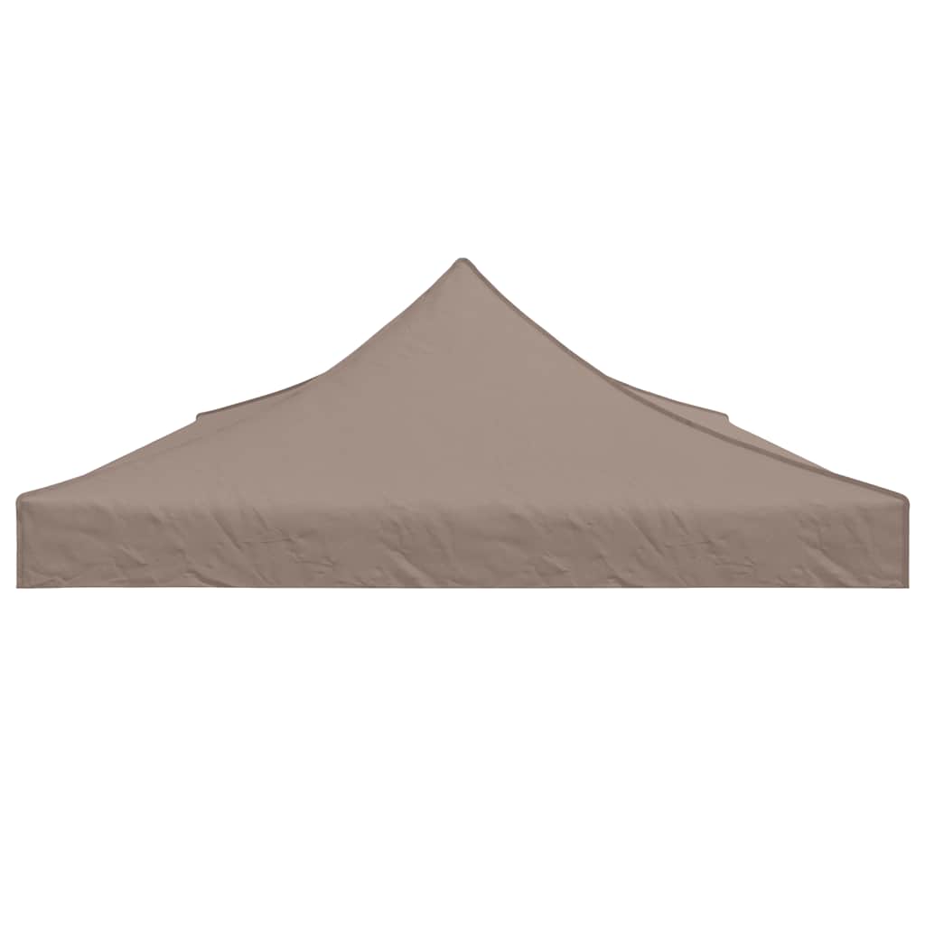 Partyzelt-Dach 6x3 m Taupe 270 g/m²